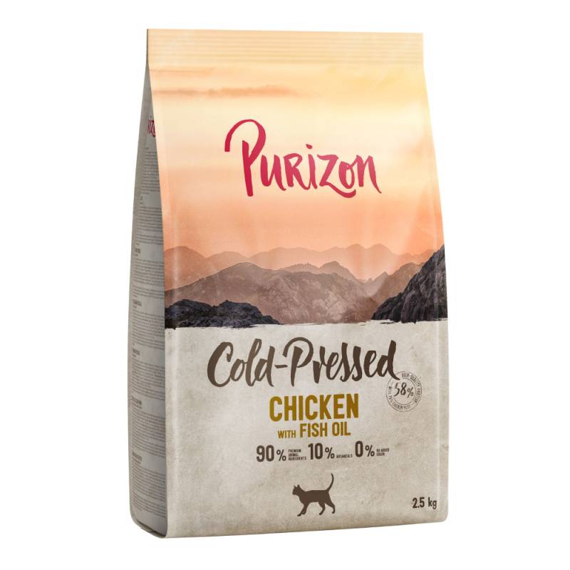 Purizon Kaltgepresst Sparpaket 2 x 2,5 kg - Huhn mit Fischöl von Purizon