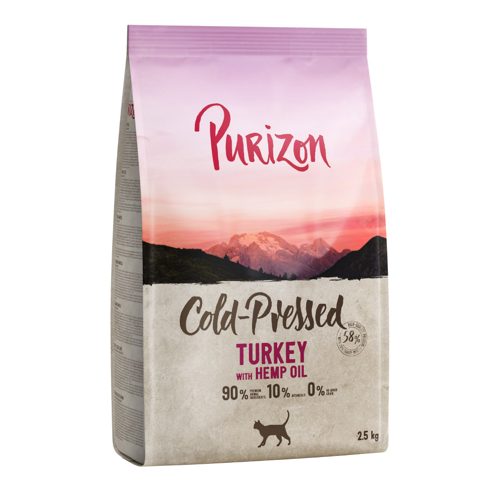 Purizon Kaltgepresst Sparpaket 2 x 2,5 kg - Pute mit Hanföl von Purizon