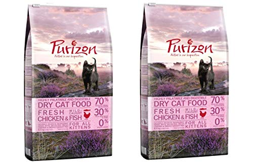 Purizon GroßhandelPL Kitten Huhn & Fisch Katzen Trockenfutter 2 x 6,5kg von Purizon