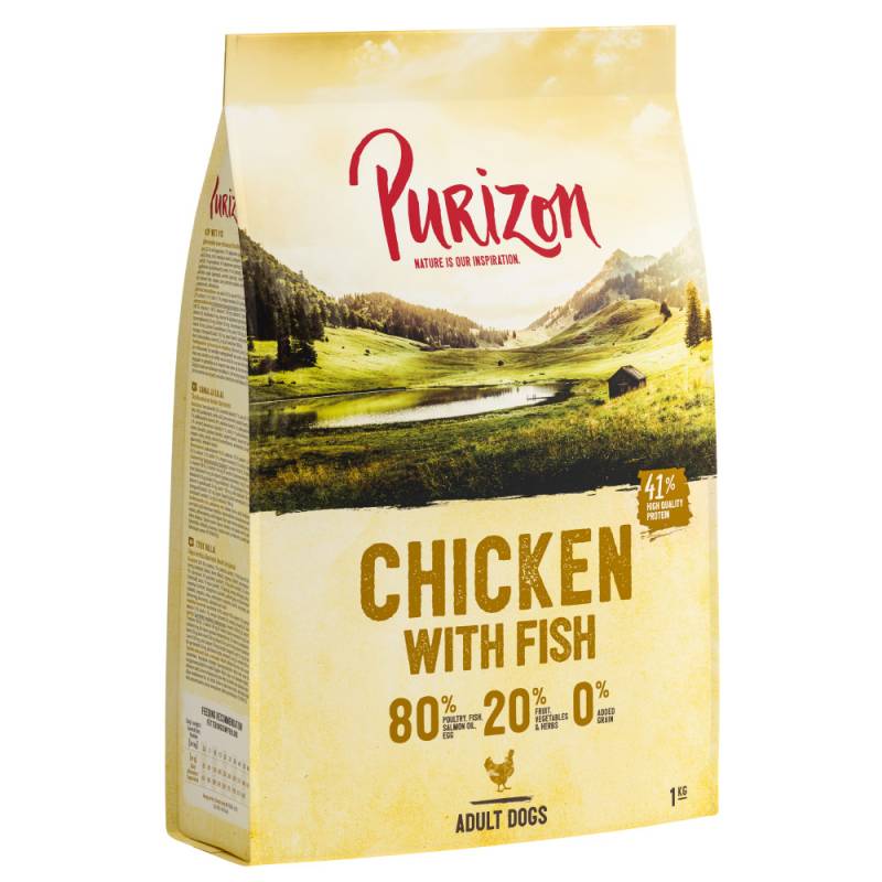 Purizon Huhn mit Fisch Adult - getreidefrei - 1 kg von Purizon