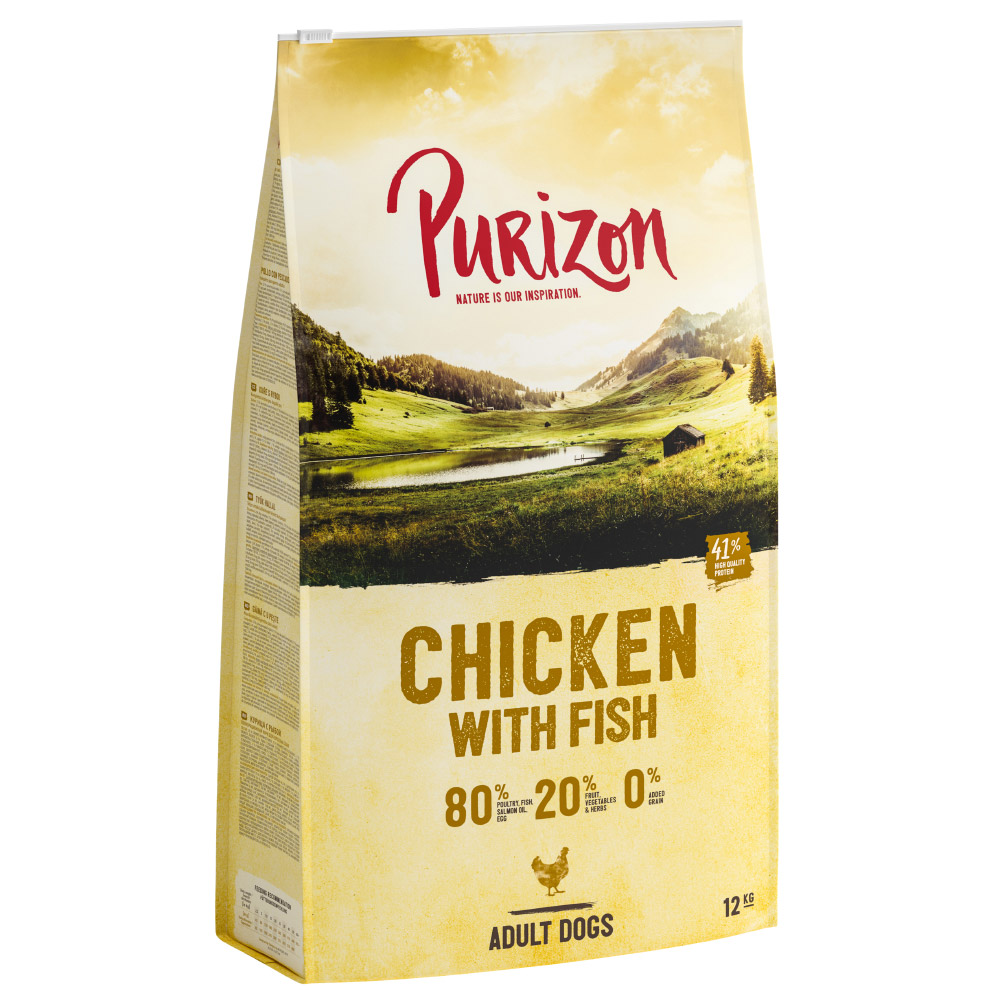 Purizon Huhn mit Fisch Adult - getreidefrei - Sparpaket: 2 x 12 kg Purizon Huhn mit Fisch Adult - getreidefrei - Sparpaket: 2 x 12 kg von Purizon