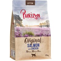 Purizon Kitten Lachs mit Huhn - getreidefrei - 2,5 kg von Purizon