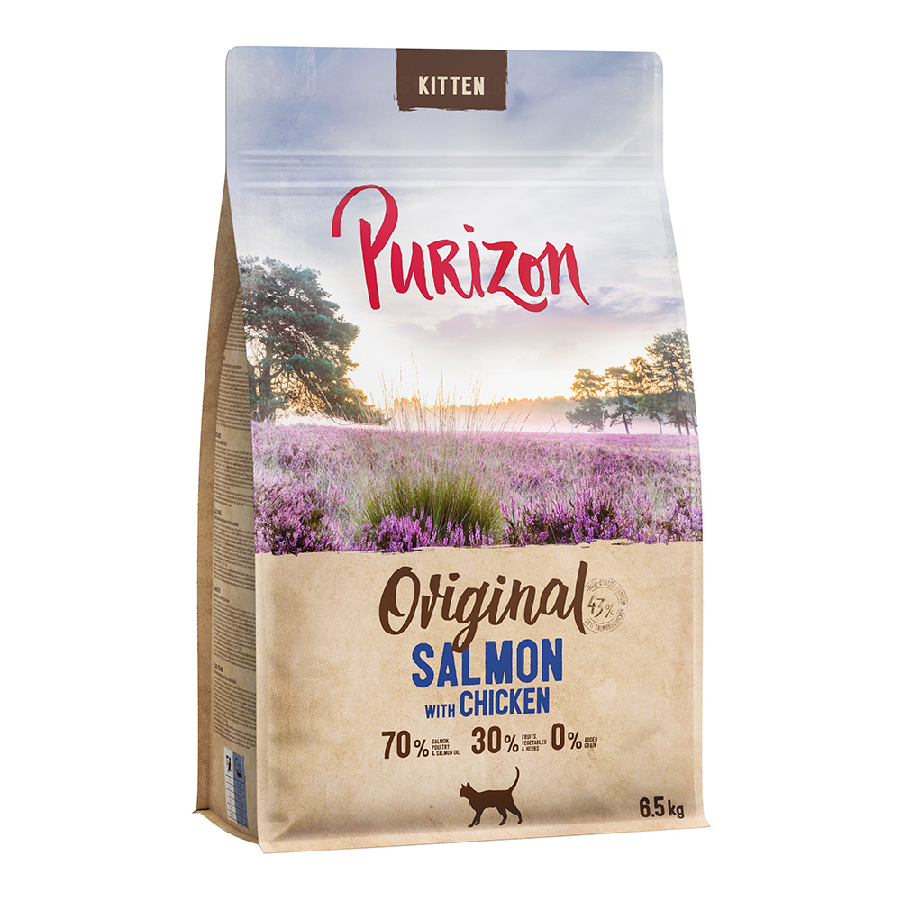 Purizon Kitten Lachs mit Huhn - getreidefrei - 6,5 kg von Purizon