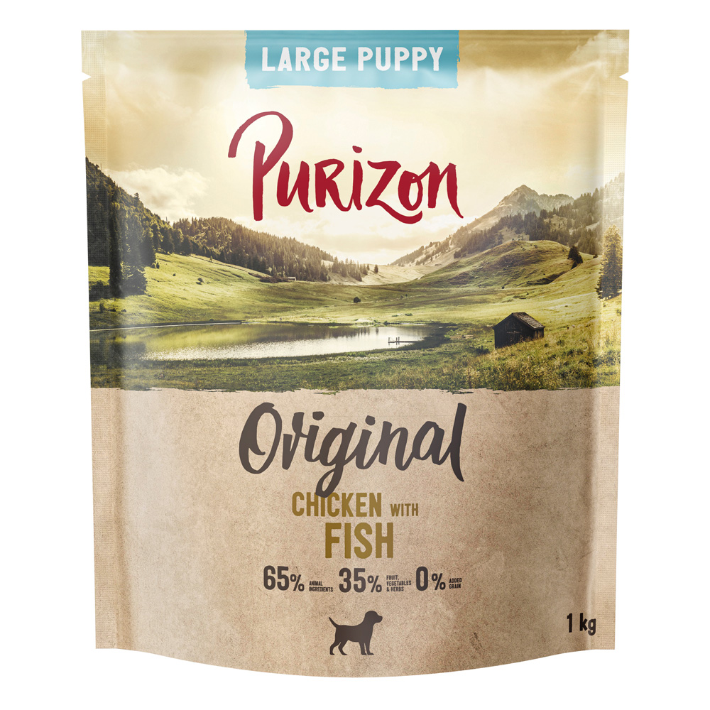 Purizon Large Puppy Huhn & Fisch - getreidefrei - 1 kg NEU von Purizon