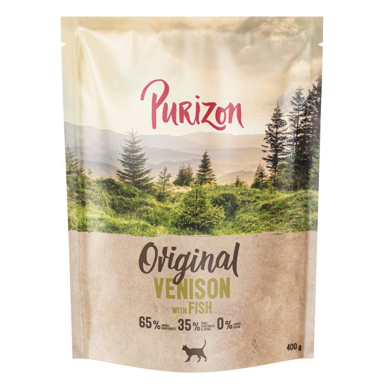 Purizon Original Hirsch mit Fisch - getreidefrei - 400 g NEU Purizon Original Hirsch mit Fisch - getreidefrei - 400 g NEU von Purizon