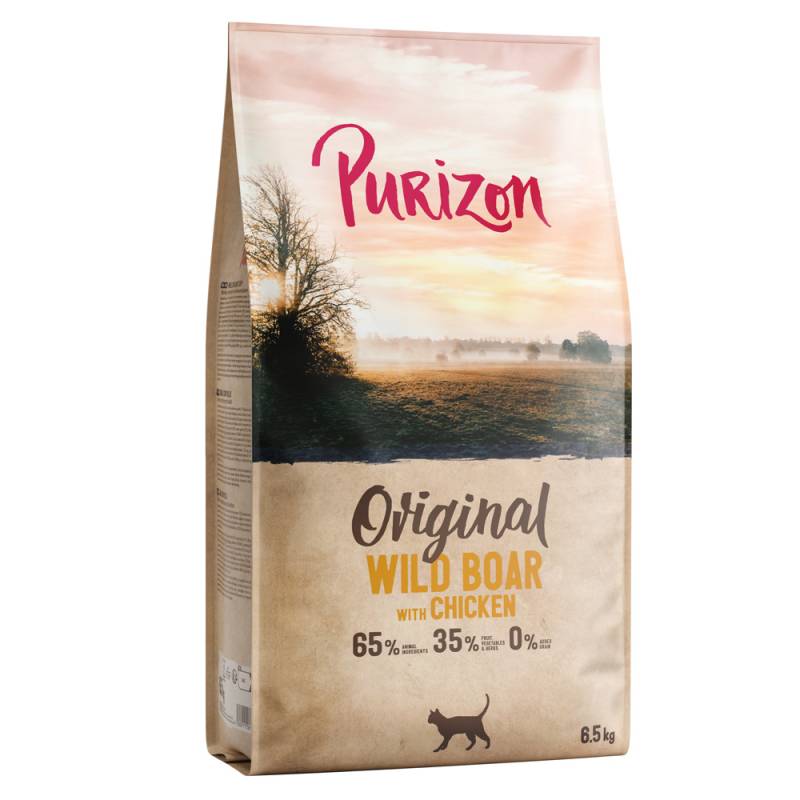 Purizon Original Wildschwein mit Huhn - getreidefrei - NEU Sparpaket: 2 x 6,5 kg von Purizon