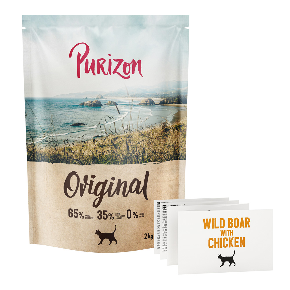Purizon Original Wildschwein mit Huhn - getreidefrei - NEU: 2 kg von Purizon