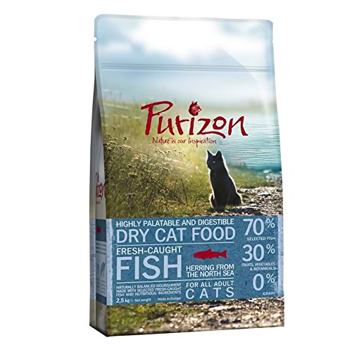 Purizon Premium Trockenfutter für Katzen – Fisch (6,5 kg) von Purizon