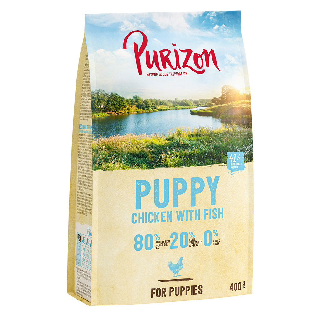 Purizon Puppy Huhn mit Fisch - getreidefrei - 400 g von Purizon