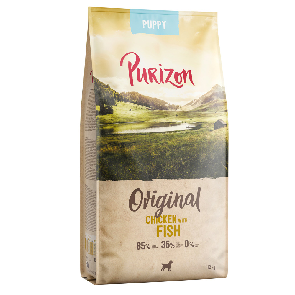 Purizon Puppy Huhn mit Fisch - getreidefrei  - NEU: 12 kg von Purizon