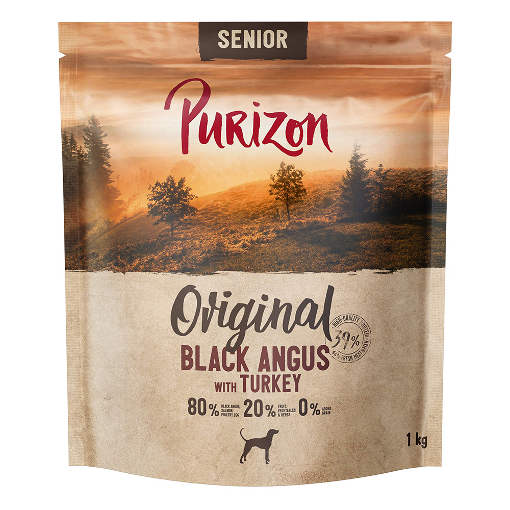 Purizon Senior Black Angus mit Truthahn - 1 kg Purizon Senior Black Angus mit Truthahn - 1 kg von Purizon