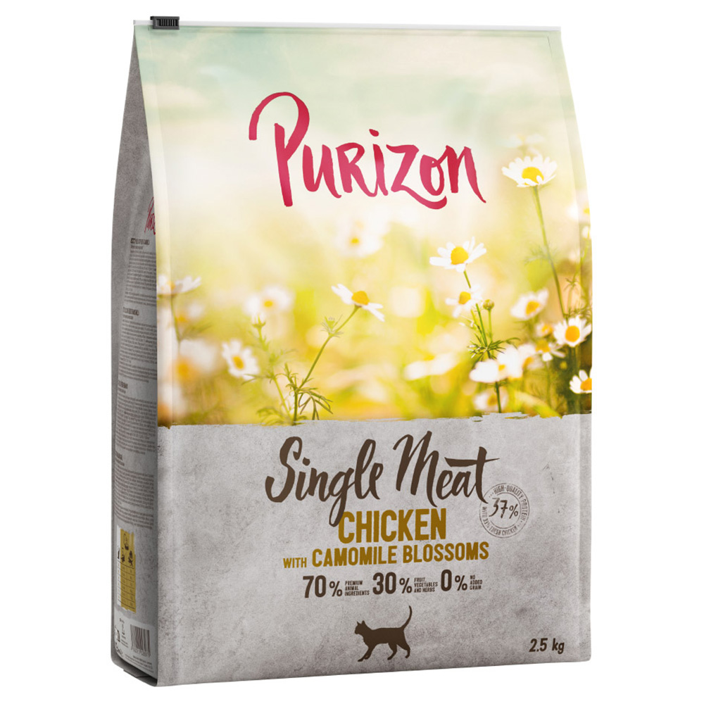 Purizon Single Meat Huhn mit Kamillenblüten - 2,5 kg von Purizon
