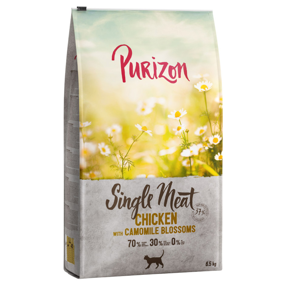 Purizon Single Meat Huhn mit Kamillenblüten - 6,5 kg von Purizon