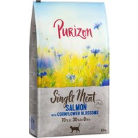 Purizon Single Meat Lachs mit Kornblumenblüten - 2 x 6,5 kg von Purizon