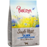 Purizon Single Meat Lachs mit Kornblumenblüten - 400 g von Purizon