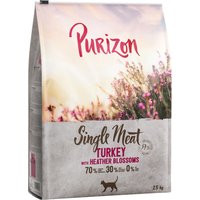 Purizon Single Meat Pute mit Heidekrautblüten - 2,5 kg von Purizon