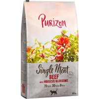 Purizon Single Meat Rind mit Hibiskusblüten - 2 x 6,5 kg von Purizon