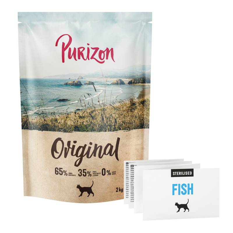 Purizon Sterilised Adult Fisch - getreidefrei - NEU: 2 kg von Purizon