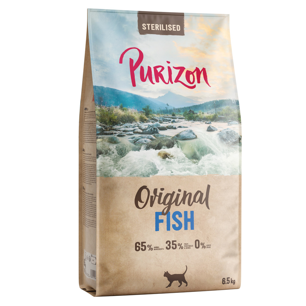 Purizon Sterilised Adult Fisch - getreidefrei - NEU: 6,5 kg von Purizon