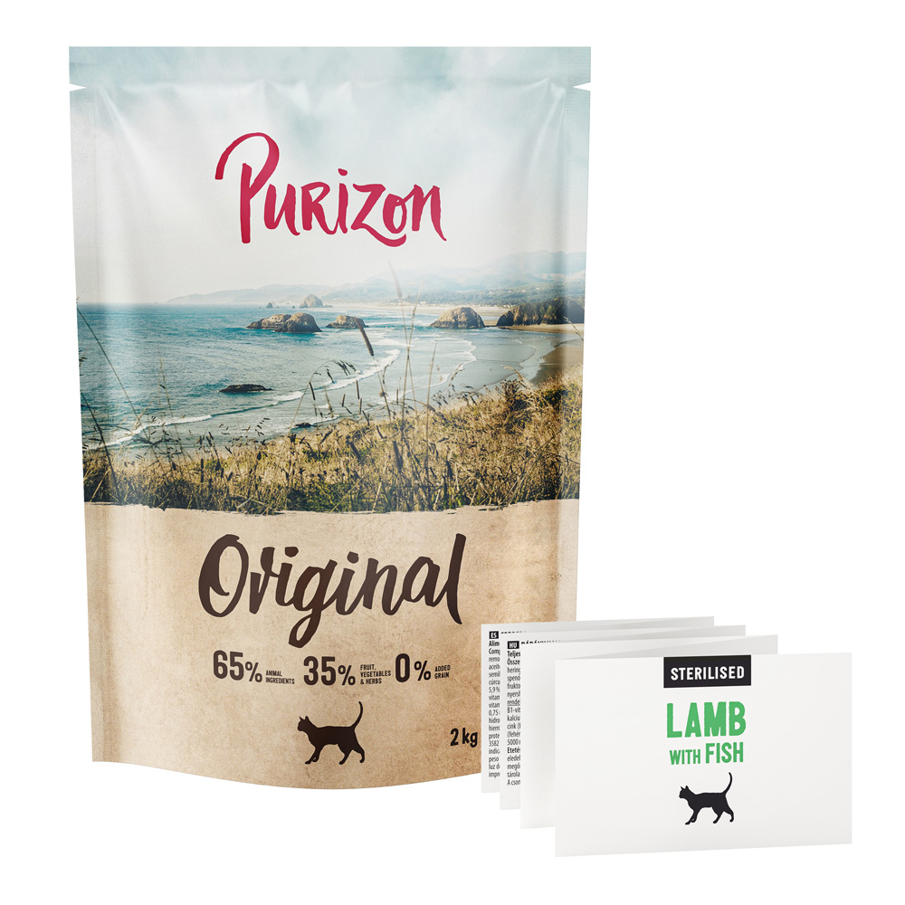 Purizon Sterilised Adult Lamm mit Fisch - getreidefrei - NEU: 2 kg von Purizon