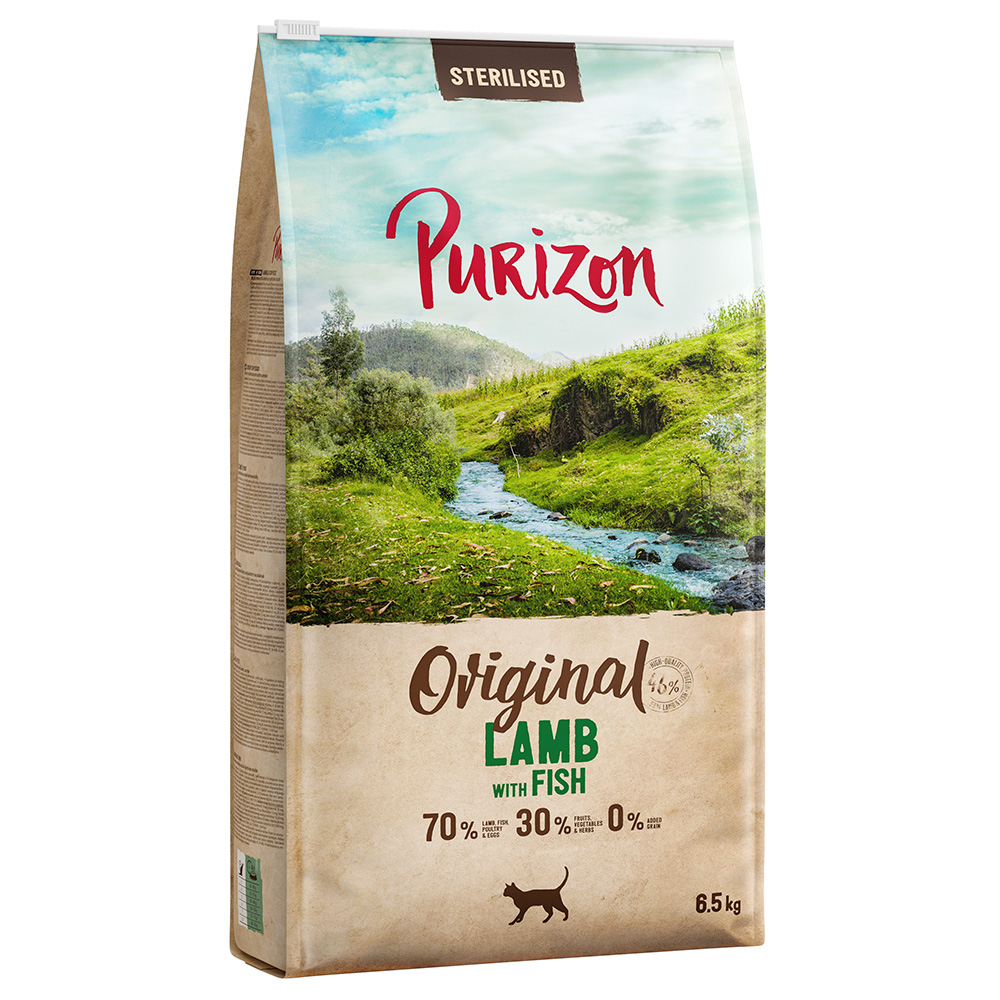 Purizon Sterilised Adult Lamm mit Fisch - getreidefrei - Sparpaket: 2 x 6.5 kg Purizon Sterilised Adult Lamm mit Fisch - getreidefrei - Sparpaket: 2 x 6.5 kg von Purizon