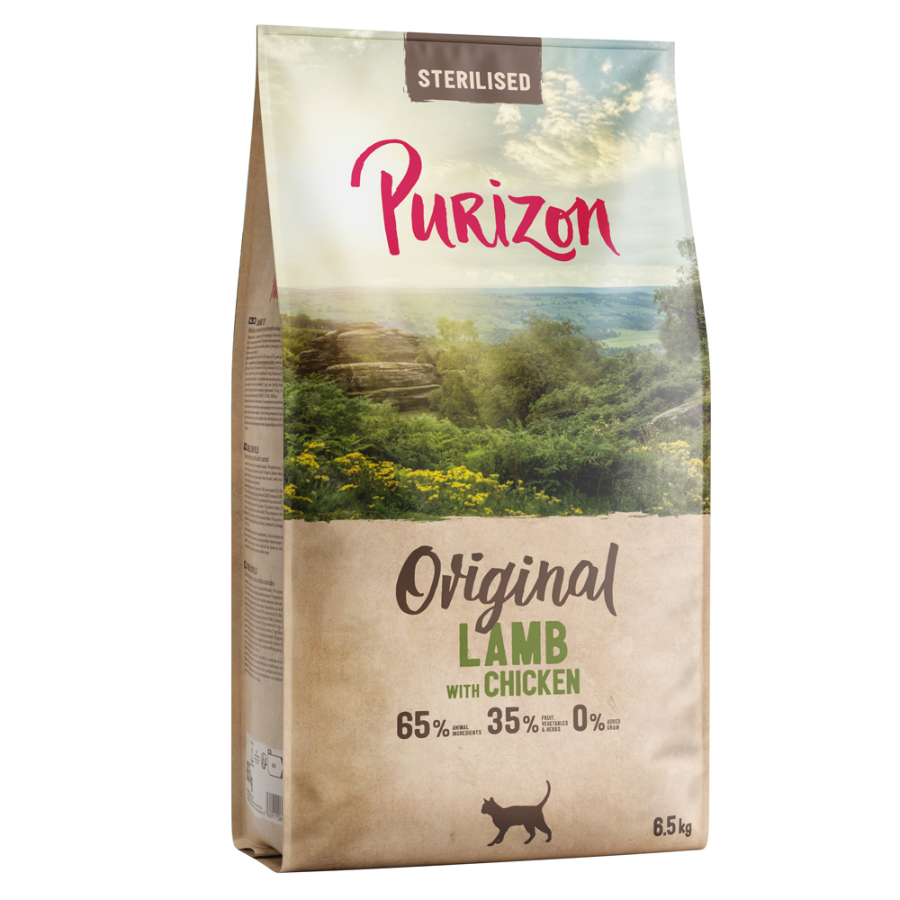 Purizon Sterilised Adult Lamm mit Huhn - getreidefrei - NEU: Sparpaket: 2 x 6,5 kg von Purizon