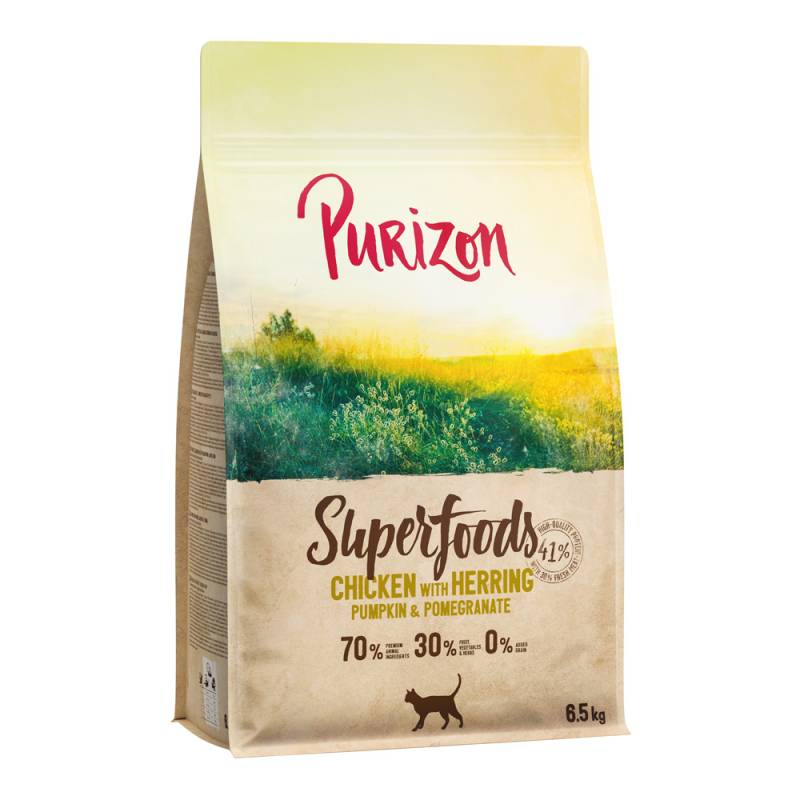 Purizon Superfoods Huhn - Sparpaket: 2 x 6,5 kg von Purizon