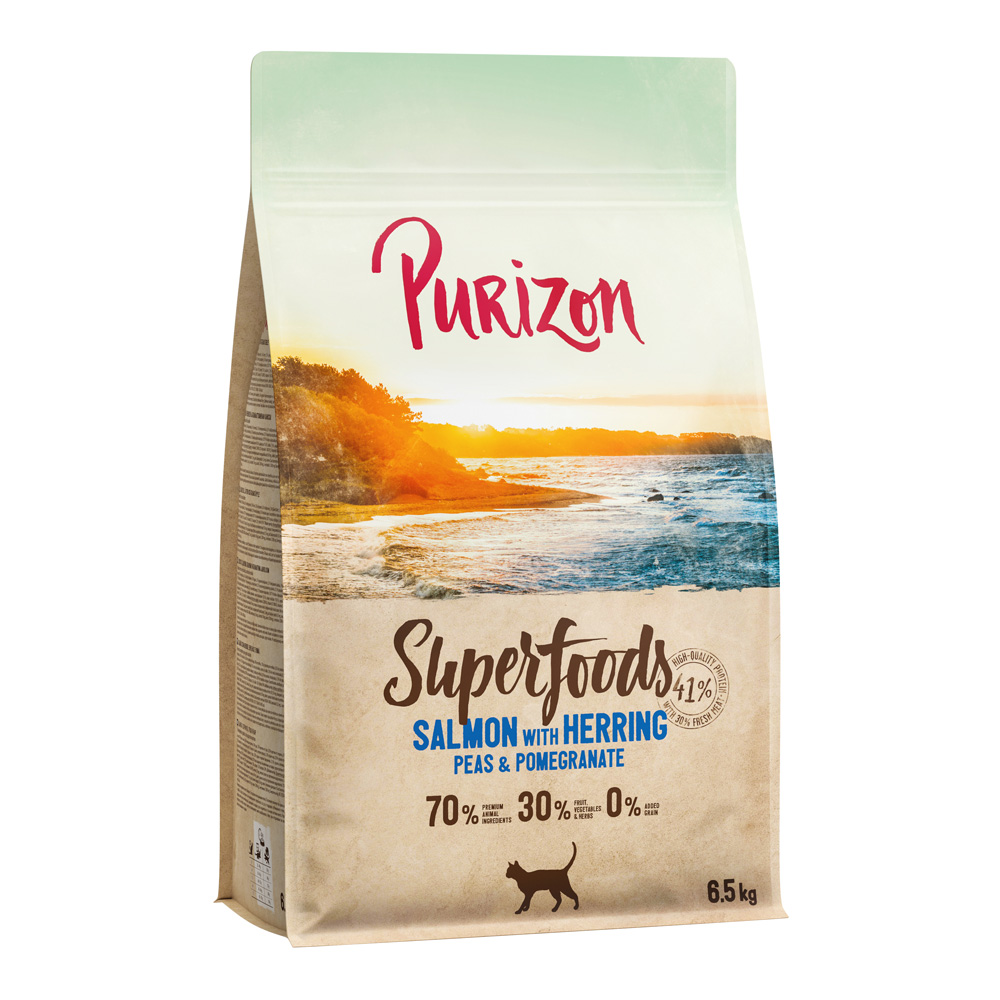 Purizon Superfoods Lachs - Sparpaket: 2 x 6,5 kg Purizon Superfoods Lachs - Sparpaket: 2 x 6,5 kg von Purizon