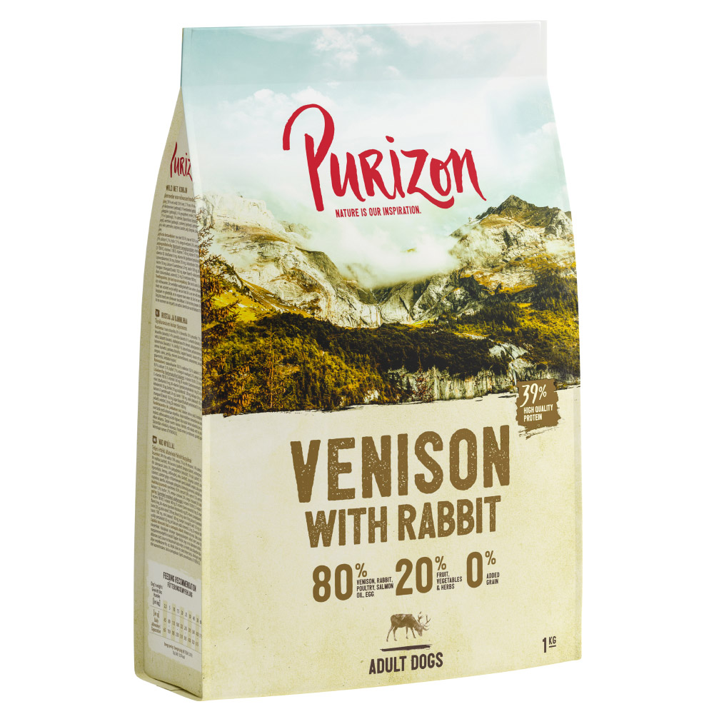 Purizon Wild mit Kaninchen Adult - getreidefrei - 1 kg von Purizon