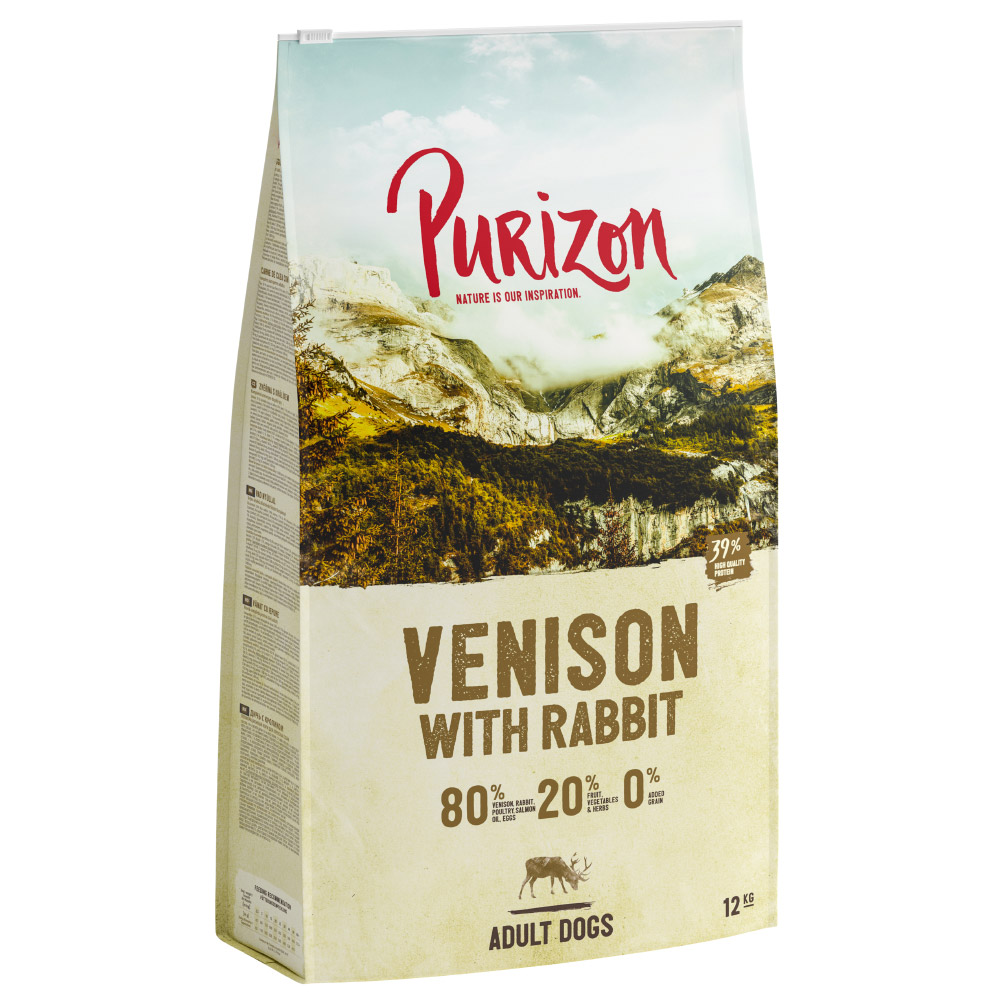 Purizon Wild mit Kaninchen Adult - getreidefrei - 12 kg von Purizon