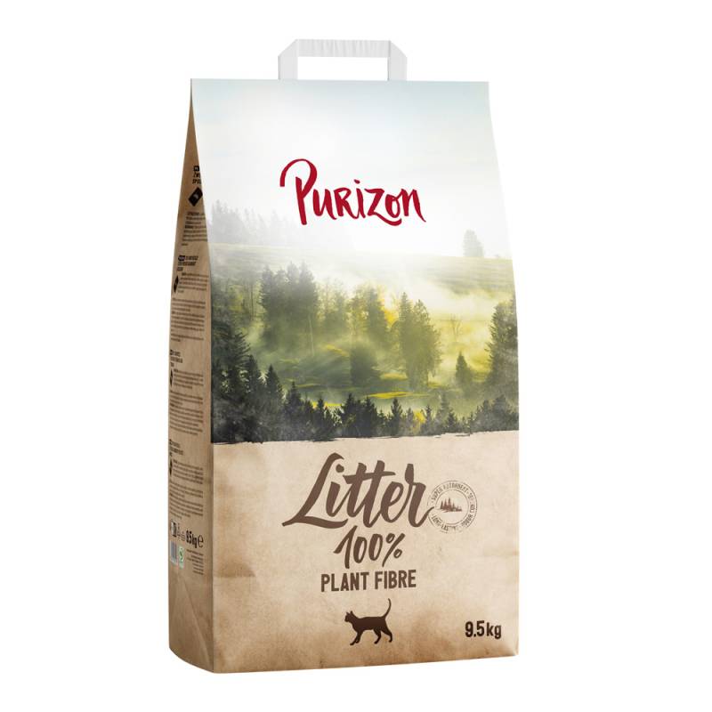 Purizon pflanzliche Katzenstreu - 25 L von Purizon