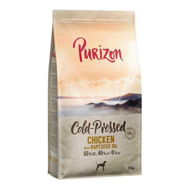 Sparpaket Purizon 2 x 12 kg - Coldpressed: Huhn mit Rapsöl von Purizon