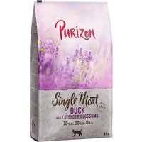 Sparpaket Purizon Single Meat 2 x 6,5 kg - Ente mit Lavendelblüten von Purizon