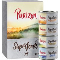 Sparpaket Purizon Superfoods 12 x 140 g - Mix (4 Sorten gemischt) von Purizon