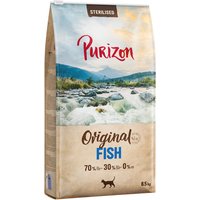 Sparpaket Purizon getreidefrei 2 x 6,5 kg - Adult Sterilised Fisch von Purizon