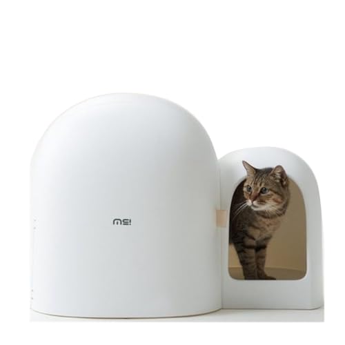 Purpurra – Max Katzentoilette mit Gitterrost-Vorleger, 3 Farben (Weiß) von Purpurra