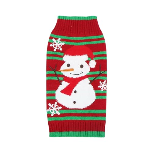 Hundepullover Grosse Hunde Weihnachten Winter Warmer Hund Katze Pullover Kleidung Haustier Mantel Kostüm Welpenpullover Pullover Bekleidung für kleine mittelgroße Hunde Haustierpullover (02-Green, S) Hundepullover Grosse Hunde Weihnachten Winter Warmer Hund Katze Pullover Kleidung Haustier Mantel Kostüm Welpenpullover Pullover Bekleidung für kleine mittelgroße Hunde Haustierpullover (02-Green, S) von Pursuit-W