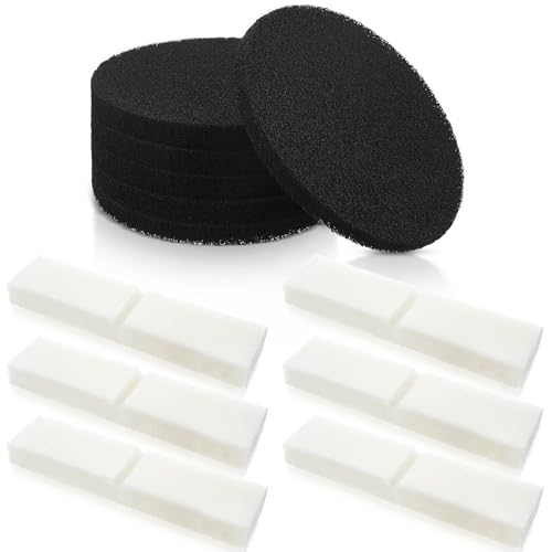 Pushglossy Fluval Fx6 Ersatz-Aquarium-Schwamm-Filtereinsätze und kohlenstoffimprägnierte Filterschaum-Pads, Aquarium-Filterzubehör, kompatibel mit Fluval Fx4/Fx5/Fx6, 12 Stück Pushglossy Fluval Fx6 Ersatz-Aquarium-Schwamm-Filtereinsätze und kohlenstoffimprägnierte Filterschaum-Pads, Aquarium-Filterzubehör, kompatibel mit Fluval Fx4/Fx5/Fx6, 12 Stück von Pushglossy