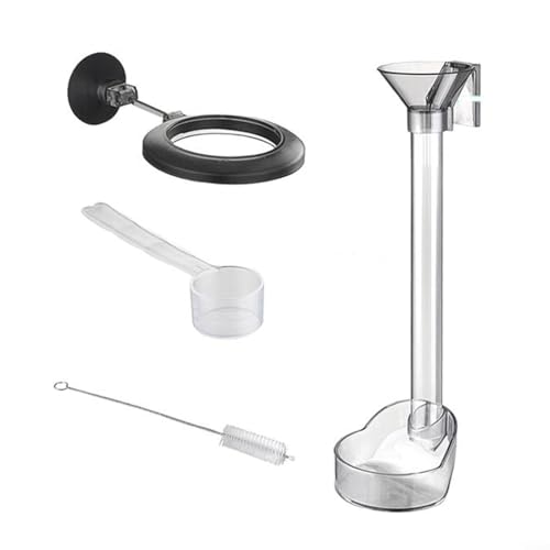 Puupaa Garnelen-Futterstation Set PC Fisch-Futterspender Tube Kit mit Futterring und Rohrreinigungsbürste für Aquarium Puupaa Garnelen-Futterstation Set PC Fisch-Futterspender Tube Kit mit Futterring und Rohrreinigungsbürste für Aquarium von Puupaa