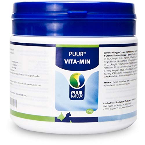 Puur Vita-min Hund/Katze (ehemals Vitamine und Mineralien) -250 g von Puur natuur