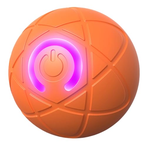 Puwaiio Beweglicher hüpfender Hundeball, automatisch rollender Ball für Katzen - Hüpfender, rollender Katzen- und Hundeball,Automatisch bewegliches Katzenspielzeug mit Licht für Katzen, Hunde und Puwaiio Beweglicher hüpfender Hundeball, automatisch rollender Ball für Katzen - Hüpfender, rollender Katzen- und Hundeball,Automatisch bewegliches Katzenspielzeug mit Licht für Katzen, Hunde und von Puwaiio