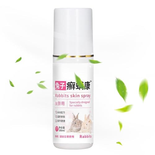 Puwaiio Tierpflegespray Reiniger, Kleintierreiniger, 100ml Juckreizpflege Fellspray Für Kaninchen, Tier Spray Geruchsentferner, Kleintierspray Haarreinigung Für Kaninchen Sauberkeit Drinnen Draußen Puwaiio Tierpflegespray Reiniger, Kleintierreiniger, 100ml Juckreizpflege Fellspray Für Kaninchen, Tier Spray Geruchsentferner, Kleintierspray Haarreinigung Für Kaninchen Sauberkeit Drinnen Draußen von Puwaiio