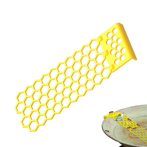Schwimmende Bienenleiter, Bienentränkeinsel, Bienentränkestation, Schwimmende, Faltbare Bienentränke, Schmetterlingswasserstationen Für Eine Kontinuierliche Und Sichere Wasserquelle – 18 cm von Puwaiio