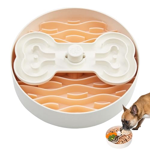 PuzzleFeeder Hundenapf für Welpen, mittelgroße und große Hunde, um die Fressgeschwindigkeit zu verlangsamen, einfach zu waschen, spülmaschinenfest, rosa PuzzleFeeder Hundenapf für Welpen, mittelgroße und große Hunde, um die Fressgeschwindigkeit zu verlangsamen, einfach zu waschen, spülmaschinenfest, rosa von Puzzle Feeder