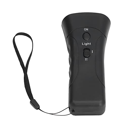 Pwshymi Ultraschall-Hundejäger, LED, Ergonomischer Griff, Tragbarer Hundetrainer mit Doppelfunktion, Hohe Sicherheit, Tragbare Größe für Hundetraining Usw Pwshymi Ultraschall-Hundejäger, LED, Ergonomischer Griff, Tragbarer Hundetrainer mit Doppelfunktion, Hohe Sicherheit, Tragbare Größe für Hundetraining Usw von Pwshymi