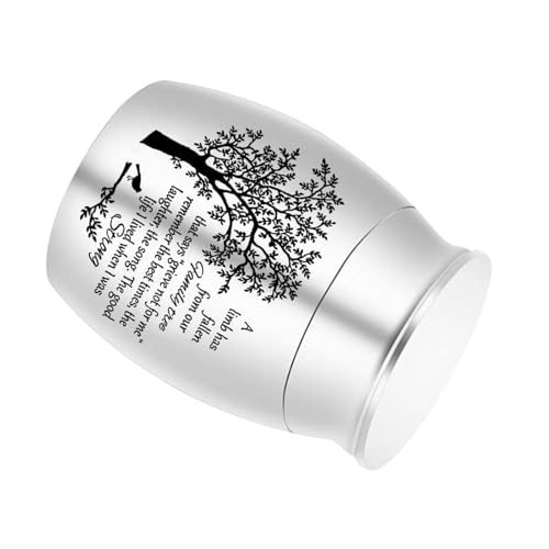 Pyasuye Einfache Asche Urne Memorial Schmuck Verfeinerung Schachtel Metallglas Einäscherung Schmuckschatulle Für Asche Dekorative Haustier Pyasuye Einfache Asche Urne Memorial Schmuck Verfeinerung Schachtel Metallglas Einäscherung Schmuckschatulle Für Asche Dekorative Haustier von Pyasuye