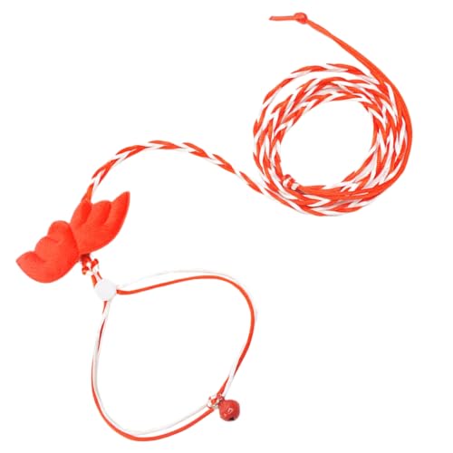Schönes Hamstergeschirr und Leine, Set für kleine Haustiere, atmungsaktiv, langlebig, Polyester-Geschirr für Outdoor-Spaß von Pyasuye