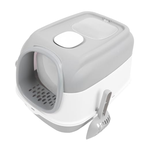 Intelligente Desodorierende, Vollständig Geschlossene Katzentoilette, Spritzwassergeschützt, Faltbare Große Katzentoilette mit Schubladentyp, Geeignet für Haustiere Unter 15 Kg Intelligente Desodorierende, Vollständig Geschlossene Katzentoilette, Spritzwassergeschützt, Faltbare Große Katzentoilette mit Schubladentyp, Geeignet für Haustiere Unter 15 Kg von Pyhodi