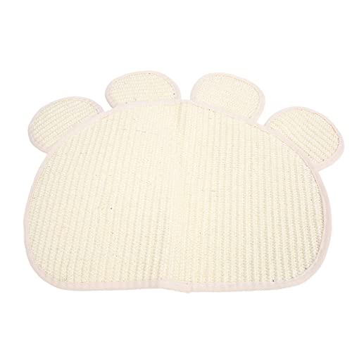 Katzenkratzmatte, 39,9 X 30 cm, Sisal-Katzenkratzmatten, Schlafmatte, Kratz- und Spin-Katzenkratzer-Ersatzpolster für Aktives Spielen, Unterstützt das Verhalten von Haustieren, Katzenkratzmatte, 39,9 X 30 cm, Sisal-Katzenkratzmatten, Schlafmatte, Kratz- und Spin-Katzenkratzer-Ersatzpolster für Aktives Spielen, Unterstützt das Verhalten von Haustieren, von Pyhodi
