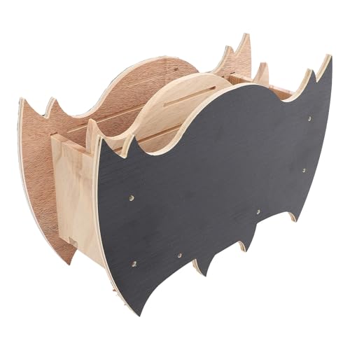 Pyhodi Fledermaushaus, Kammer, Handgefertigte Fledermaushäuser aus Holz, Box für den Außenbereich, Großer Fledermausschutz 8,9 X 5,1 X 3,3 Zoll, Große Fledermausvorräte, die von Pyhodi